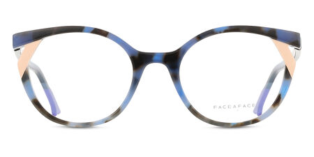 Lunettes De Vue Rondes FACE À FACE 'Bocca' - Monture Pêche Translucide - Taille 47 - Neuf Avec étiquettes